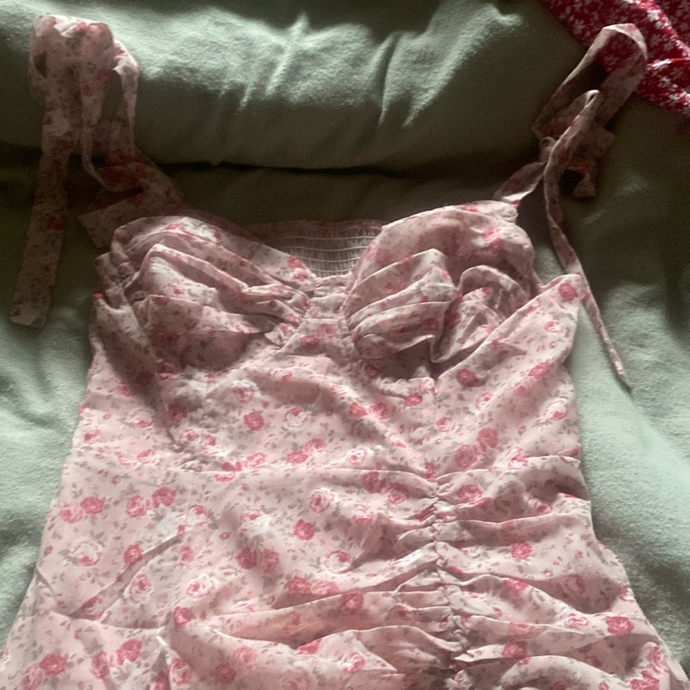 Summer floral dress
